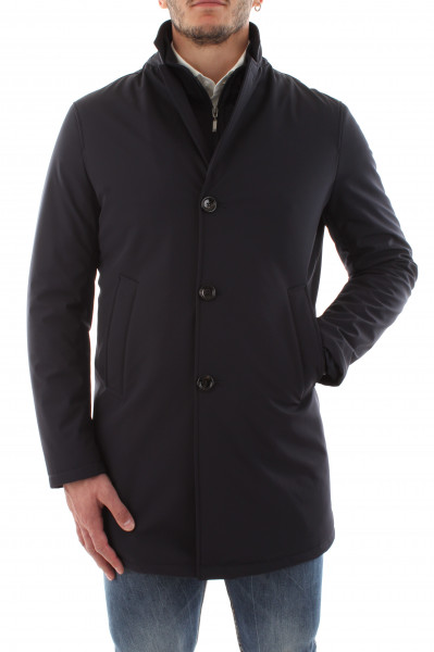 Impermeabile trench corto beige uomo E20-00