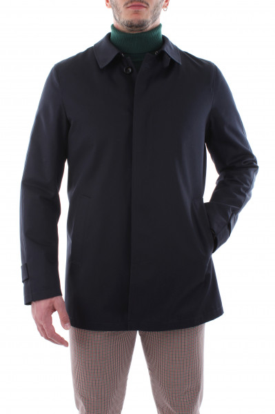 Impermeabile trench corto beige uomo E20-00