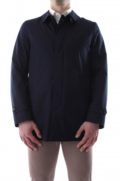 Men's  corean neck unlined trench coat P21-04